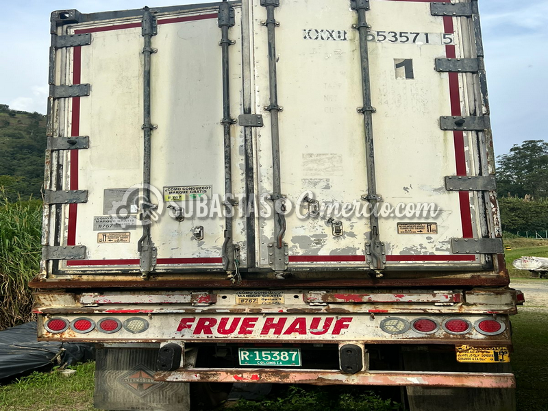 Semiremolque Inca Fruehauf  Modelo 1992-Placa - R15387